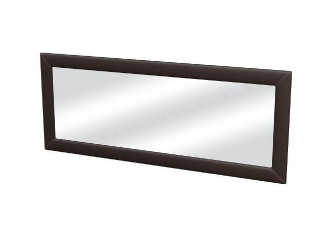 Зеркало Como/Veda, цвет: Экокожа Коричневый Зеркало Como/Veda, цвет: Экокожа Коричневый