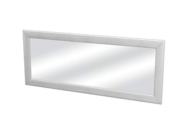 Зеркало Como/Veda, цвет: Экокожа Кайман Белый Зеркало Como/Veda, цвет: Экокожа Кайман Белый