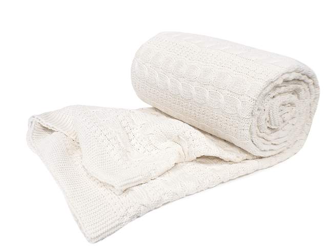 Плед Denver молочный от Орматек Плед Denver молочный от Орматек