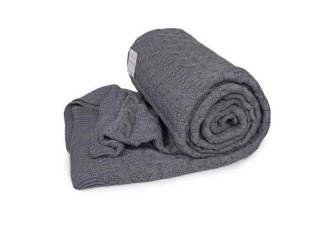 Плед Denver серый от Орматек Плед Denver серый от Орматек