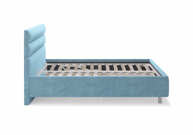 Кровать Linda с основанием вид сбоку Кровать Linda с основанием вид сбоку