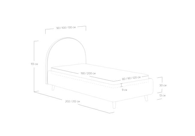 Кровать Roxy Сонум