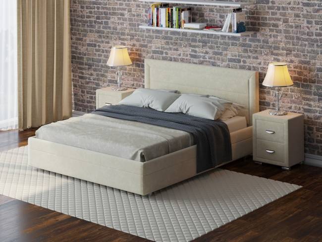 Кровать Life 2, цвет: Лофти Лен