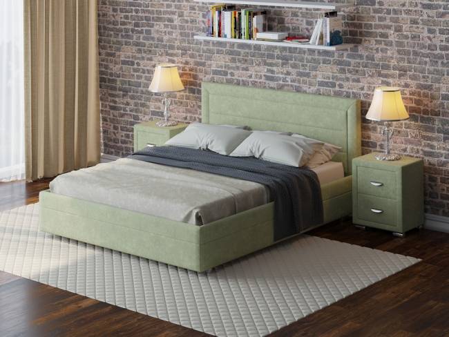 Кровать Life 2, цвет: Лофти Олива