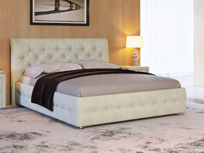 Кровать Life 4, цвет: Лофти Лен Кровать Life 4, цвет: Лофти Лен