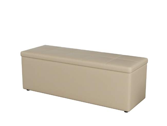 Двухместный пуф Orma soft 2, цвет: Экокожа Бежевый Двухместный пуф Orma soft 2, цвет: Экокожа Бежевый