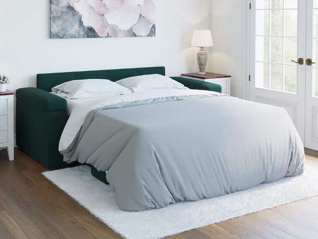 Диван Synergy Ergo, цвет: ткань-велюр Forest 560