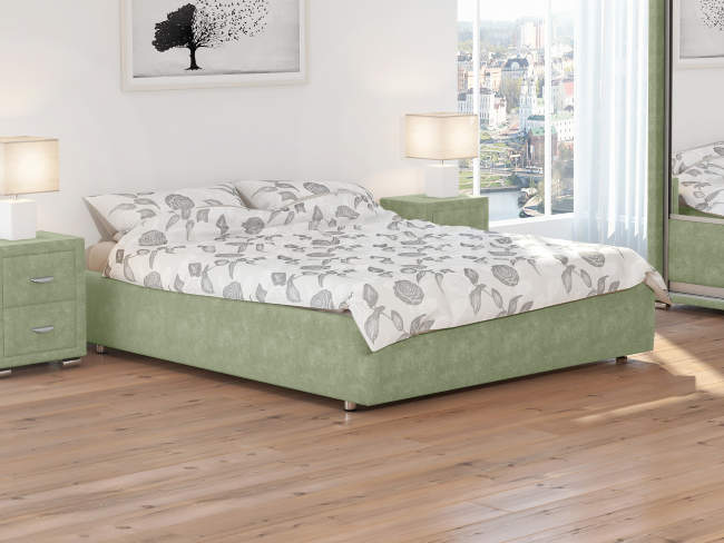 Кровать Como 1 Base, цвет: Лофти Олива