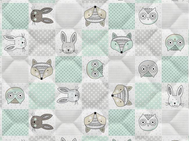 Матрас Kids Smile, чехол из бязи Print Матрас Kids Smile, чехол из бязи Print