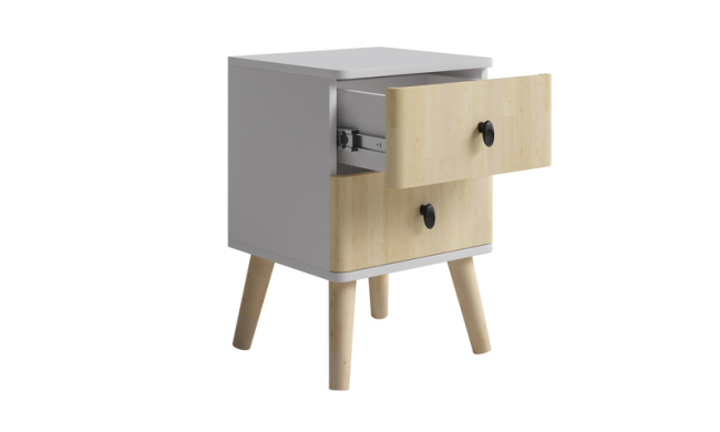 Тумба прикроватная Freya (2 ящика) 