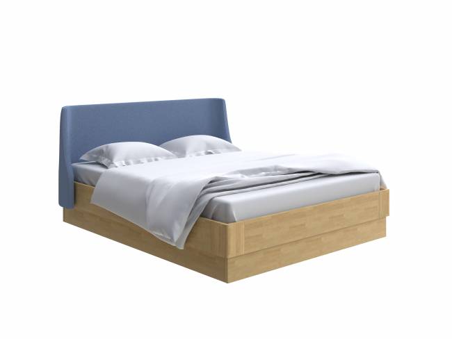 Кровать Lagom Side Wood с подъемным механизмом