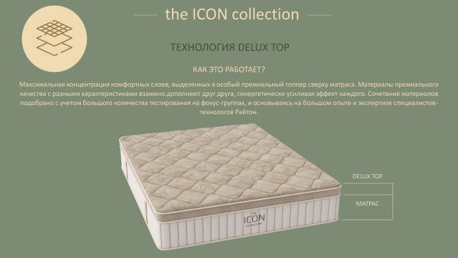 Матрас ICON Plush