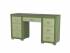 Туалетный стол OrmaSoft 2 (7 ящиков), цвет: Экокожа Олива/Зеленое яблоко Туалетный стол OrmaSoft 2 (7 ящиков), цвет: Экокожа Олива/Зеленое яблоко
